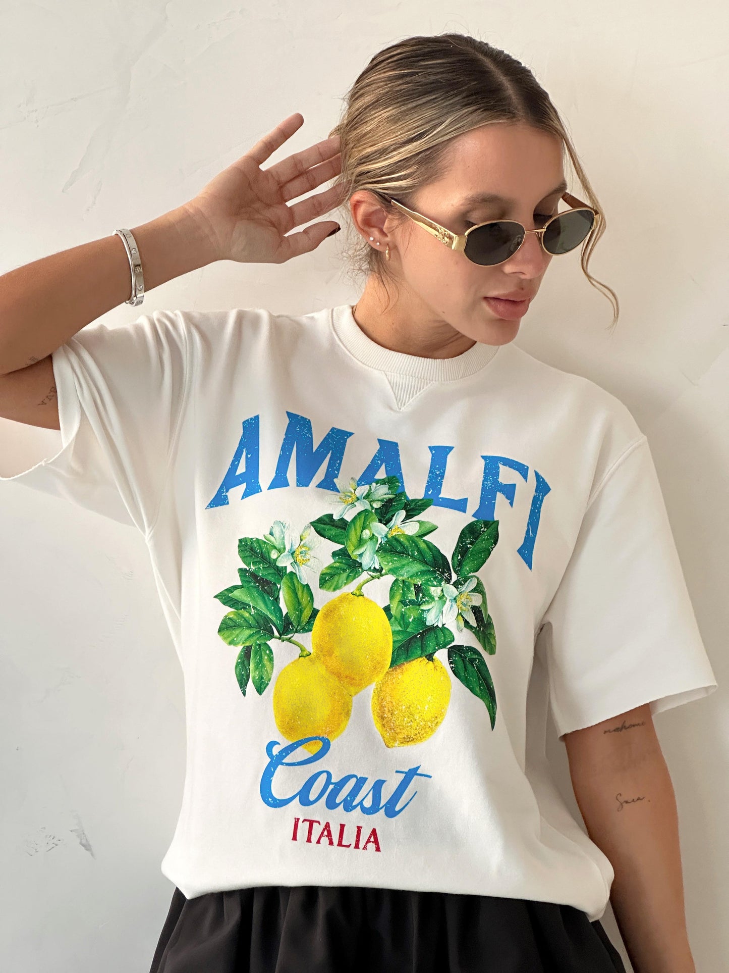 LEMON GRAPHIC TEE (ONE SIZE)